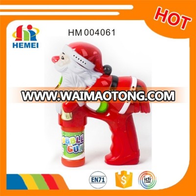 Christmas Santa Clause Bubble gun led lights